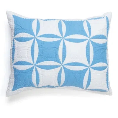 Amity Home Window Sham In Blue