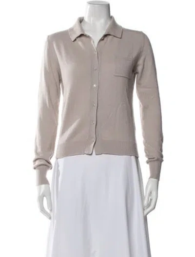 Pre-owned Amiya Cashmere Sweater In Neutrals