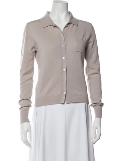 Pre-owned Amiya Cashmere Sweater In Neutrals
