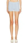 Amiya Mina Short In Blue