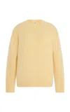 Amiya Nevia V-neck Cashmere Sweater In Yellow