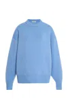 Amiya Ursa Relaxed Cashmere Sweater In Blue