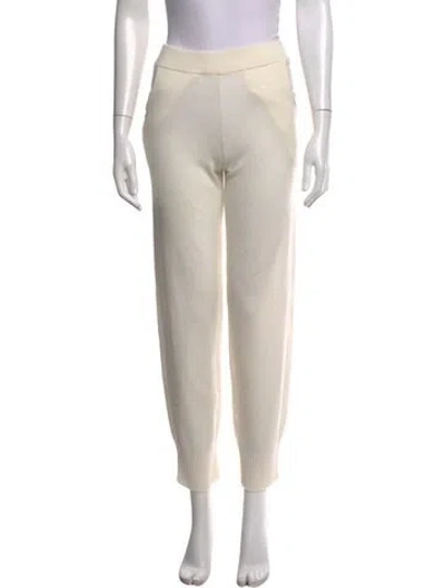 Pre-owned Amiya Wide Leg Pants In Neutrals