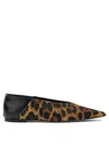 Ammb Milano "cavallino" Ballet Flats In Black