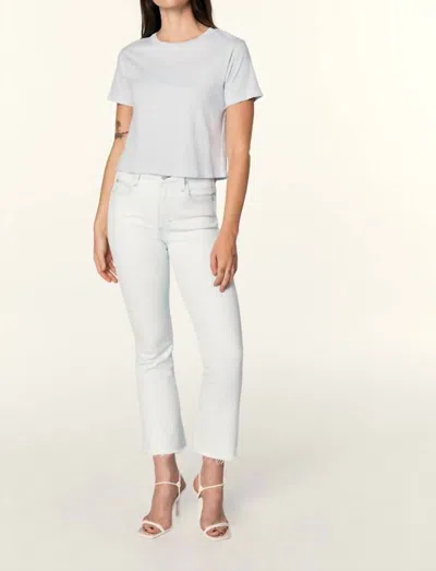 Amo Bella Crop Jean In Radiance In White
