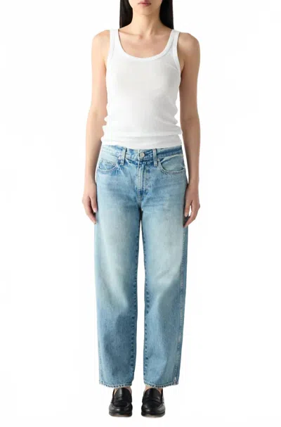 Amo Billie Wide Leg Jeans In Mystical In Multi