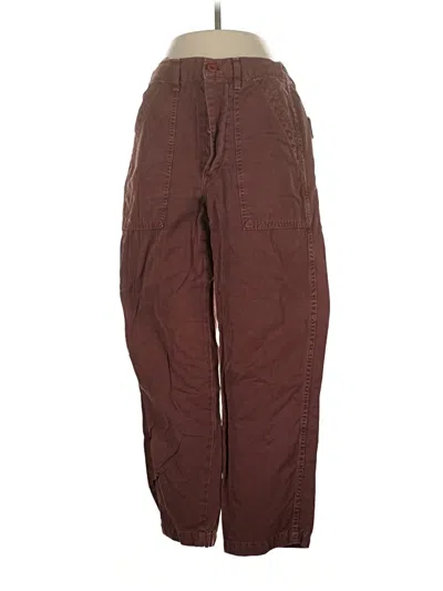 Pre-owned Amo Cargo Pants In Brown