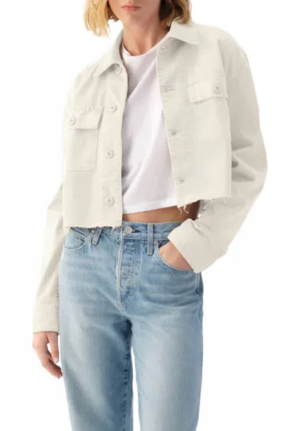 Amo Carly Jacket In Bone In Gray