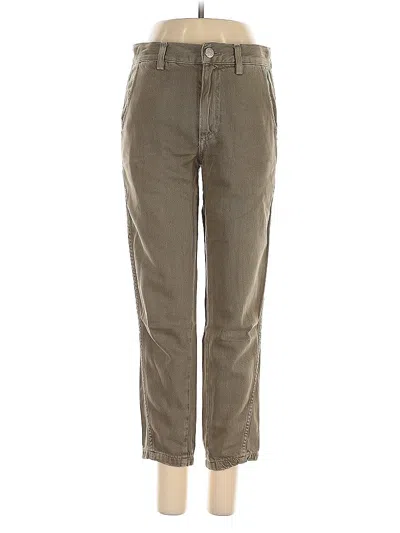 Pre-owned Amo Casual Pants In Brown