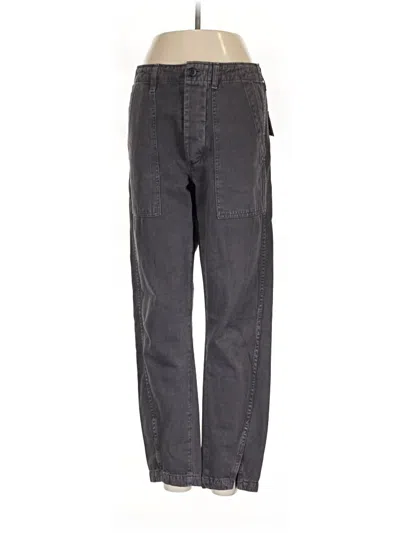 Pre-owned Amo Casual Pants In Gray