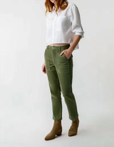 Amo Easy Army Trousers In Green