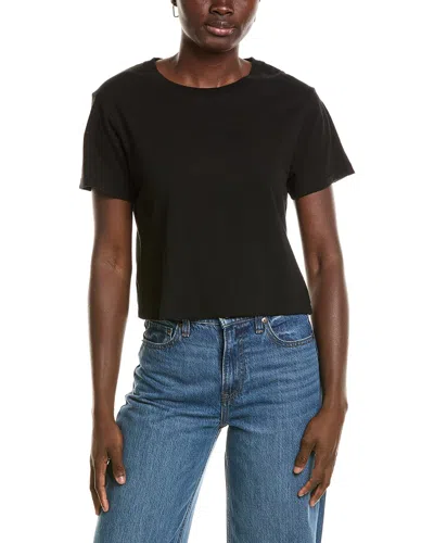 Amo Denim Amo Babe T-shirt In Black