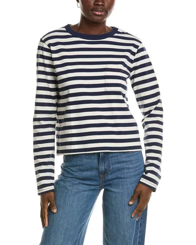 Amo Denim Amo Brigitte T-shirt In Blue