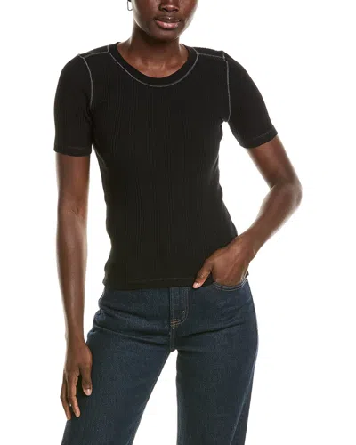 Amo Denim Amo Cherish T-shirt In Black