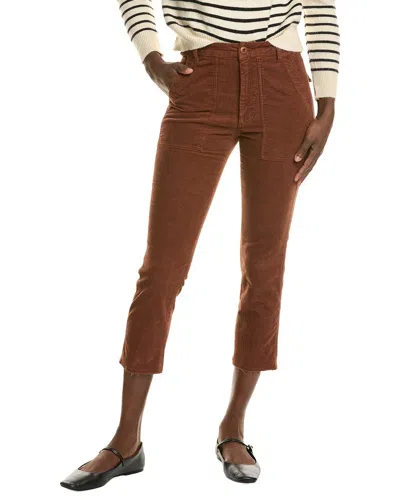 Amo Denim Amo Corduroy Easy Army Trouser In Brown