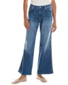 Amo Denim Billie Cropped Jeans In Blue