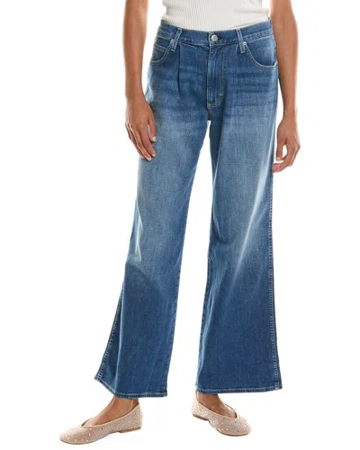 Amo Denim Billie Cropped Jeans In Blue
