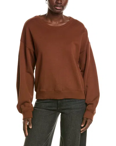 Amo Denim Amo Katarina Sweatshirt In Brown