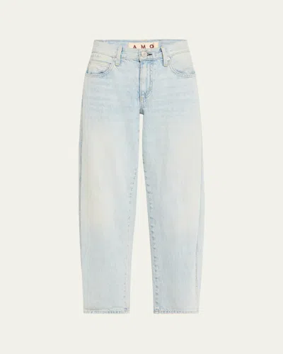 Amo Denim Antonia Mid-rise Jeans In One And Only