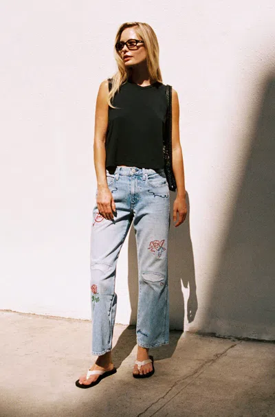 Amo Denim Billie In Animal Print