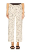 Amo Denim Billie Wide Leg In White