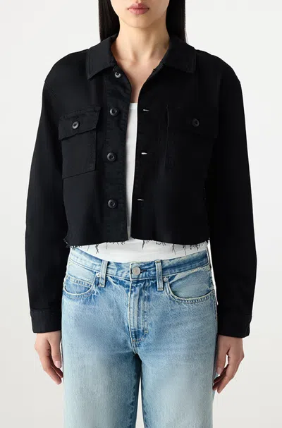 Amo Denim Carly Jacket In Black