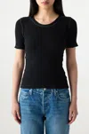 Amo Denim Cherish Tee In Black