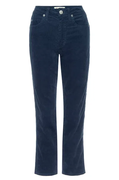 Amo Denim Chloe Crop Cord In Blue