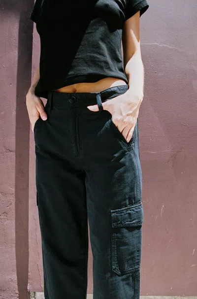 Amo Denim Colette Cargo In Blue