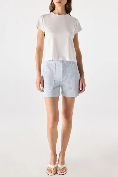 Amo Denim Easy Army Short In Blue