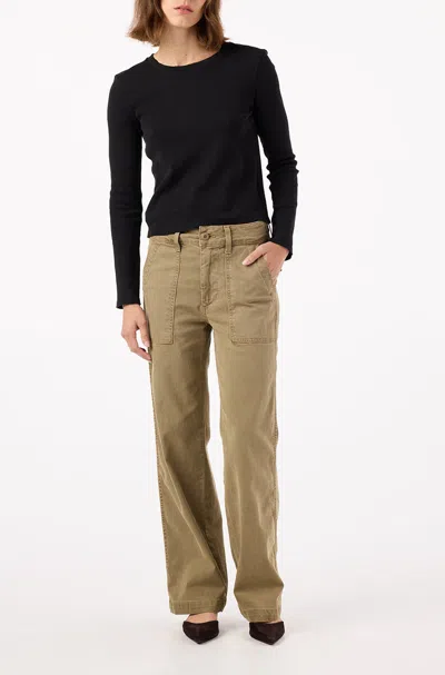 Amo Denim Easy Army Slouch In Green