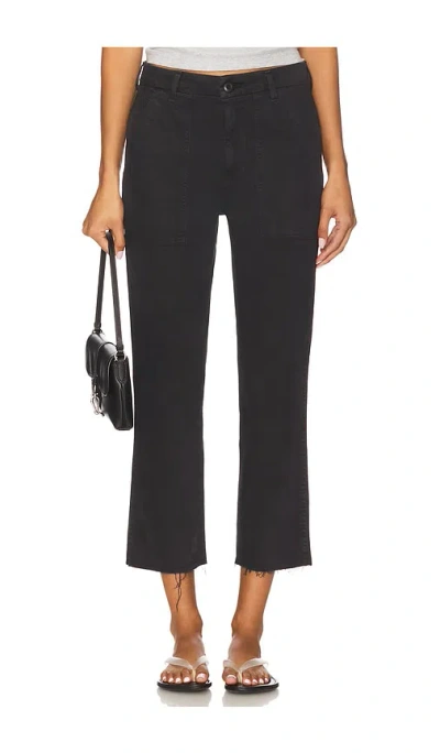 Amo Denim Easy Army Trouser In Black