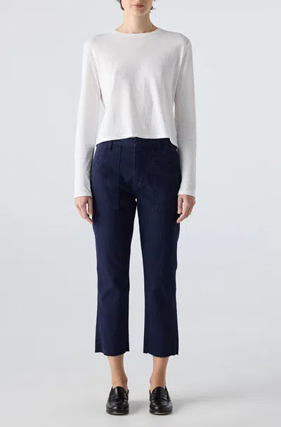 Amo Denim Easy Army Trouser In Blue