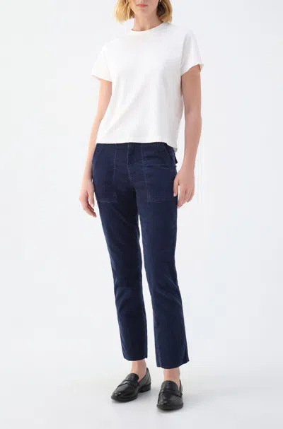 Amo Denim Easy Army Trouser Cord In Blue