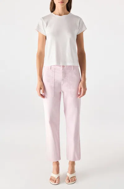Amo Denim Easy Army Trouser In Pink