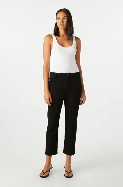 Amo Denim Easy Trouser In Black