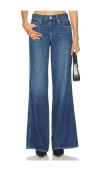 Amo Denim Faith Flare Jeans In Blue