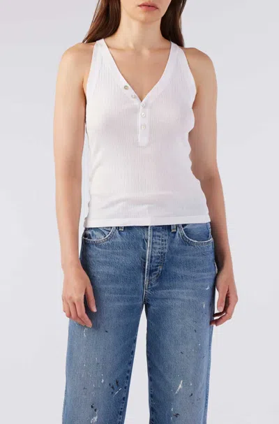 Amo Denim Fantasy Tank In White