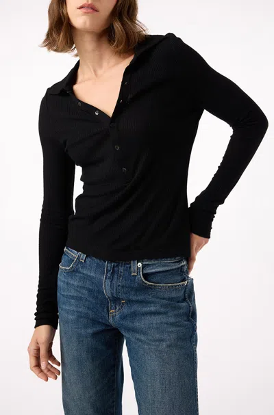 Amo Denim Goldie Tee In Black
