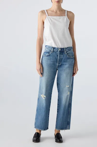 Amo Denim Hattie Straight In Blue