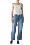 Amo Denim Hattie Straight Leg Jeans In Love Spell In Blue