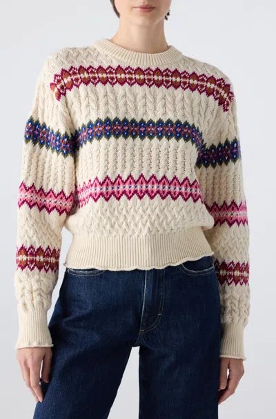 Amo Denim Jemma Sweater In Animal Print