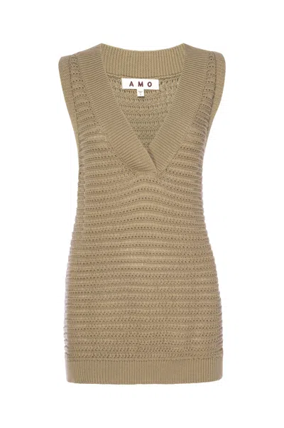 Amo Denim Jerrie Sweater In Neutral