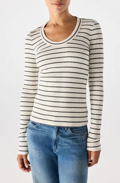 Amo Denim Joanna Long Sleeve In Multi