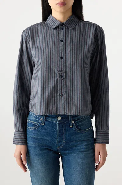 Amo Denim Lena Shirt In Blue