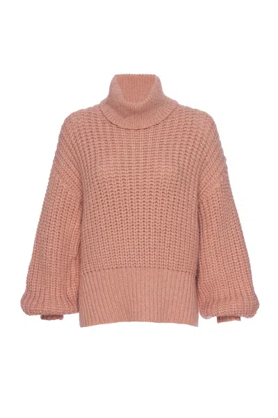 Amo Denim Libby Sweater In Pink
