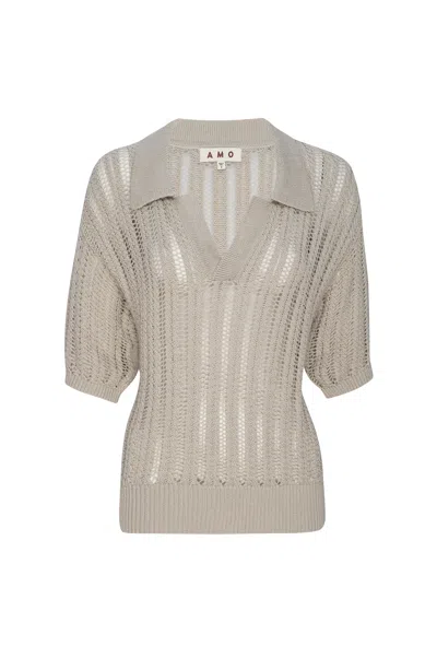 Amo Denim Lidy Sweater In Neutral