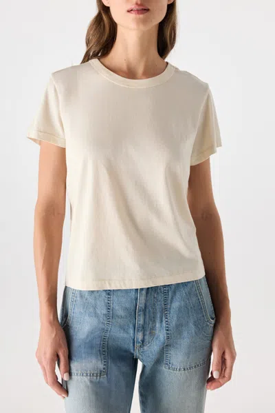 Amo Denim Lovey Tee In Neutral