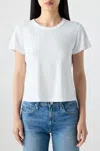 Amo Denim Babe Cropped Tee In White