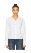 Amo Denim Lucinda Shirt In White